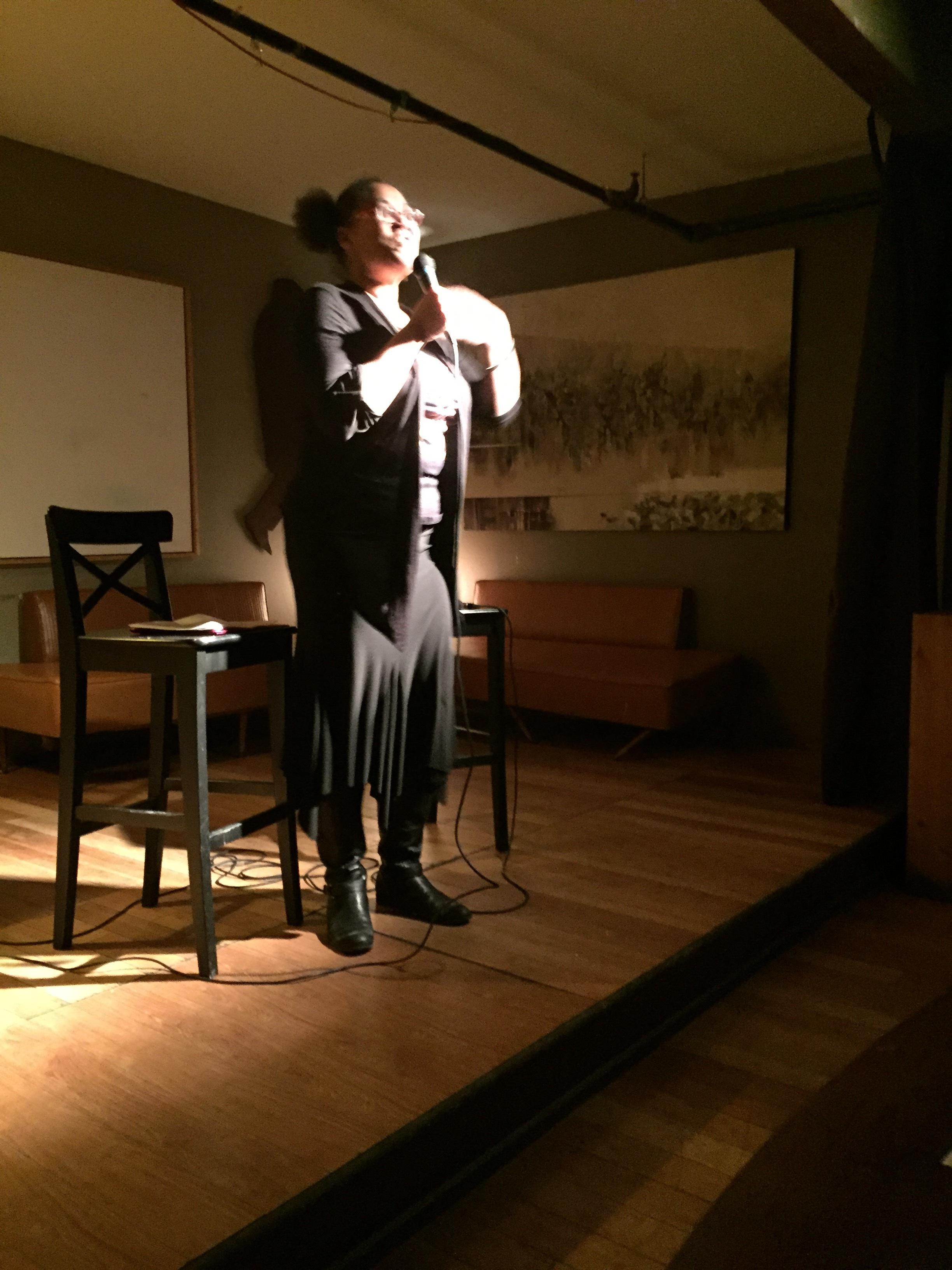 Donna-Michelle St.Bernard at the Toronto EIT Reading