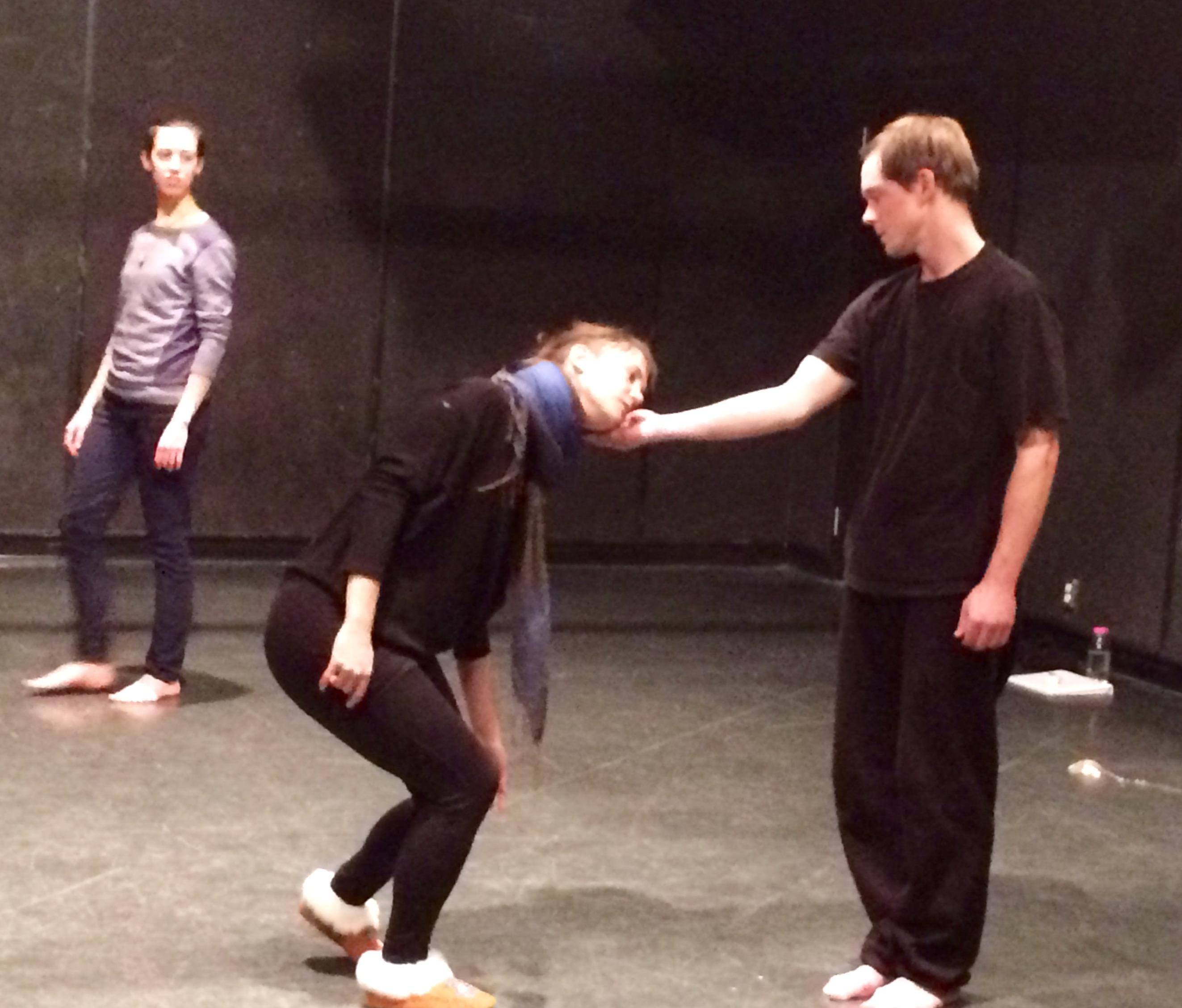 Wren Hookey&#039;s reading with Gwaandak Theatre. Photo credit: Clare Preuss.