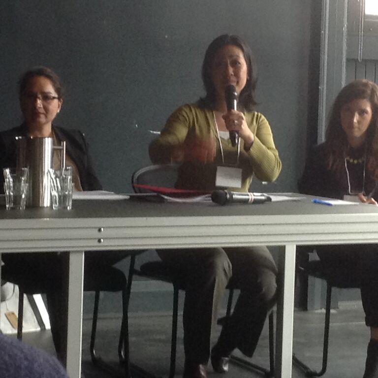 Keira Loughran in Equity in Theatre&#039;s Panel