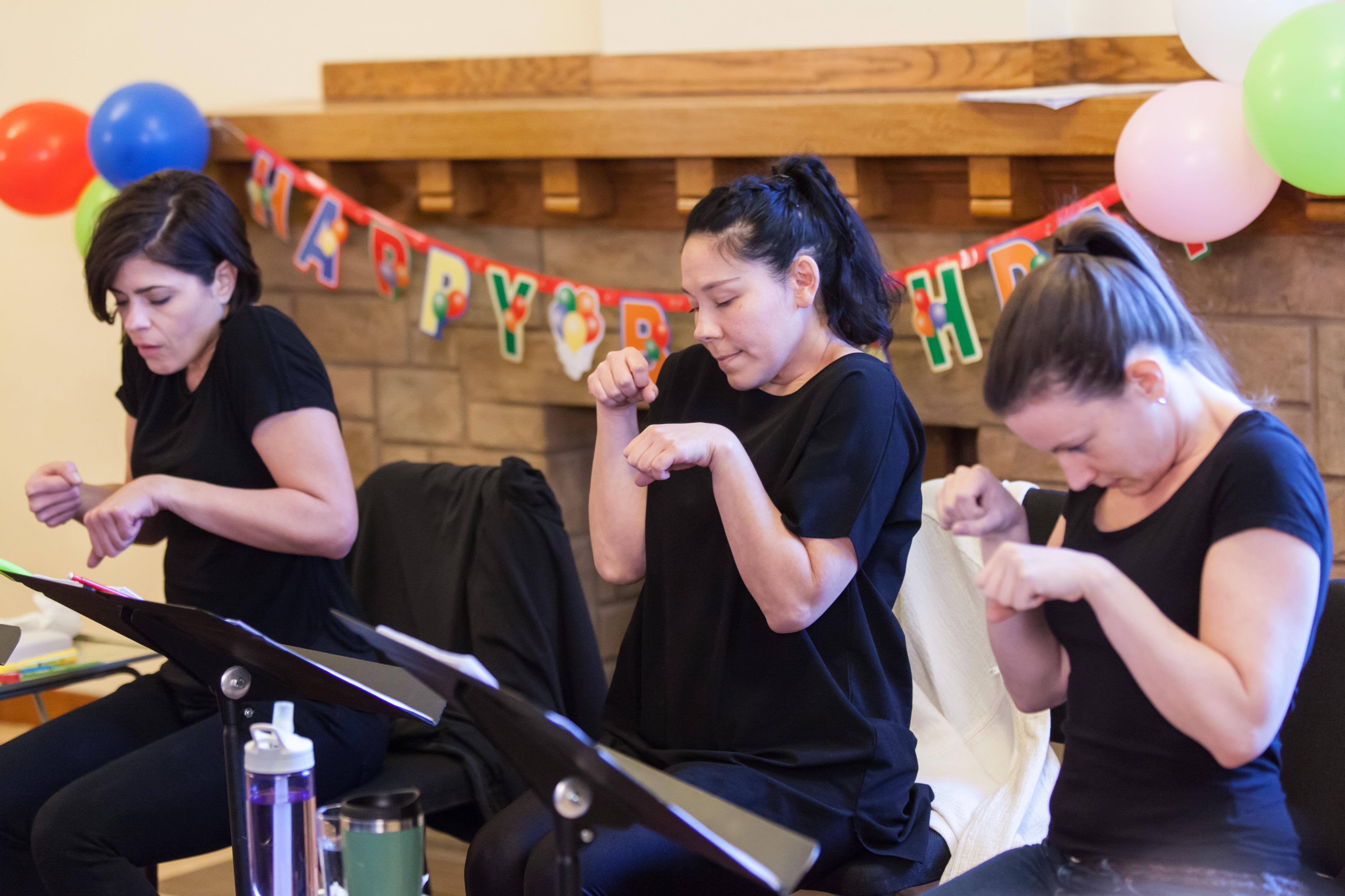 EIT Play Reading Series - Script Salon reading with Karen Hines Photo Credit: Jeff at baosphotography.com