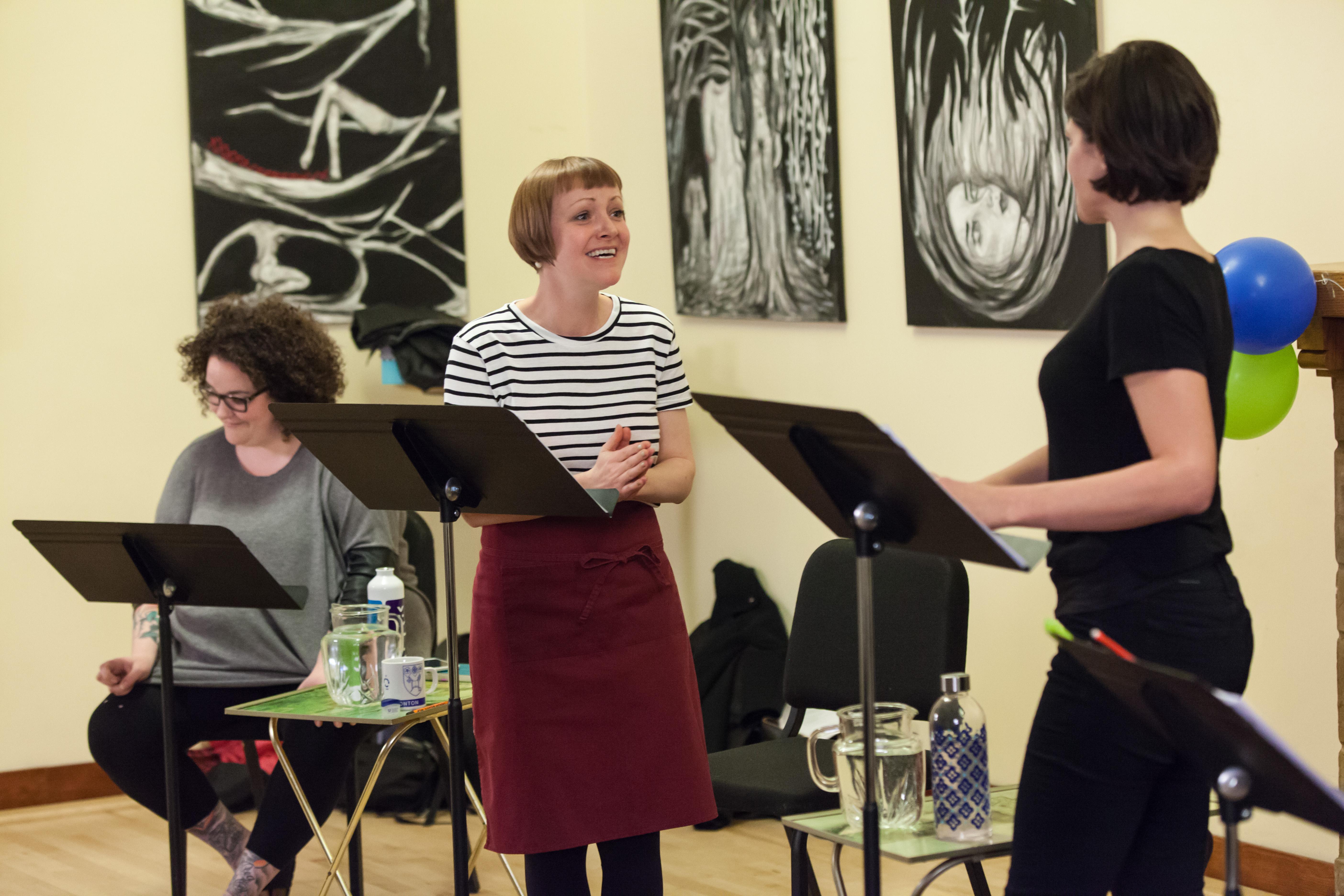 EIT Play Reading Series - Script Salon reading with Karen Hines Photo Credit: Jeff at baosphotography.com