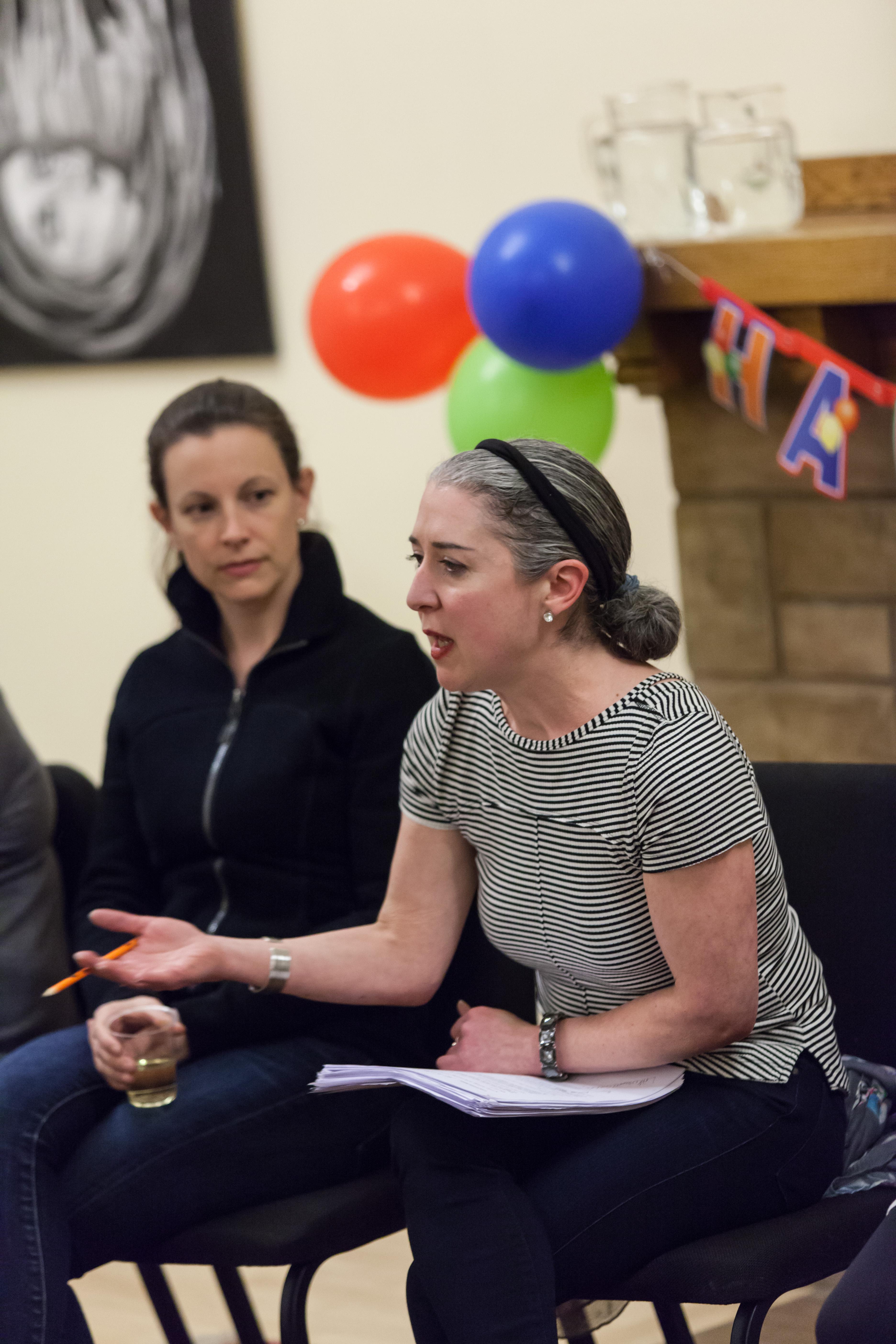 EIT Play Reading Series - Script Salon reading with Karen Hines Photo Credit: Jeff at baosphotography.com