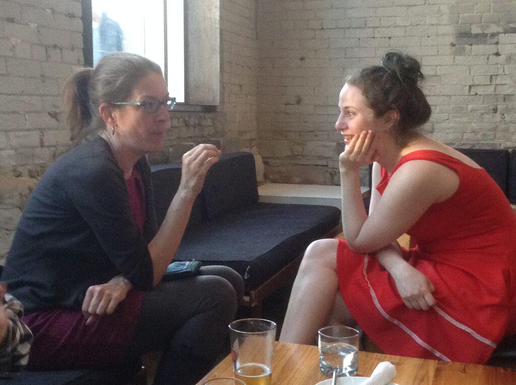 Valerie Weak and Jennie Egerdie