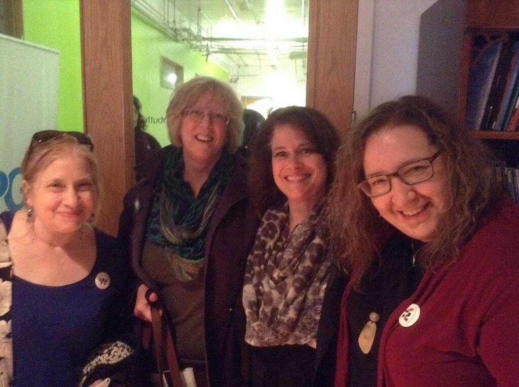 Shellen Lubin, Jennie Webb, and Maria Nieto